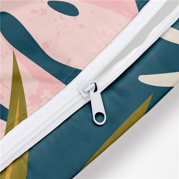 Waterproof Wet/Dry Bag for Swimsuits, Diapers, Gym Clothes - Tropical Palm Leave - Picture 7 of 8